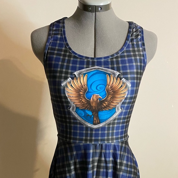 BRAND NEW Ravenclaw Harry Potter Skater Dress - Picture 2 of 3
